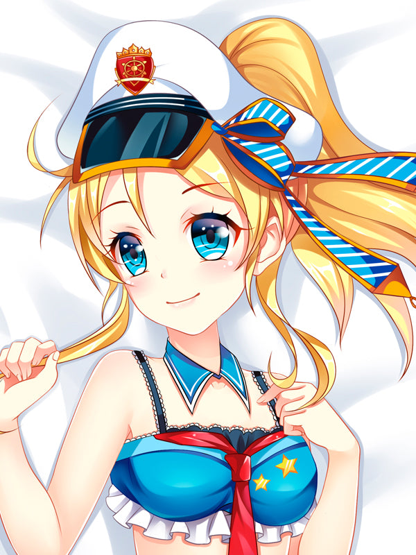 Love Live AYASE ELI Dakimakura Pillow Cover sexy pose YC0480 YC0481