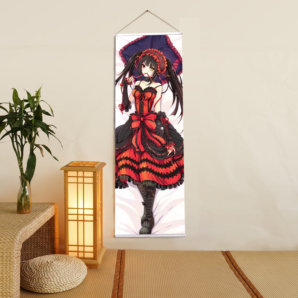 Tokisaki Kurumi Date A Live Anime Digital Printing Wall Scroll