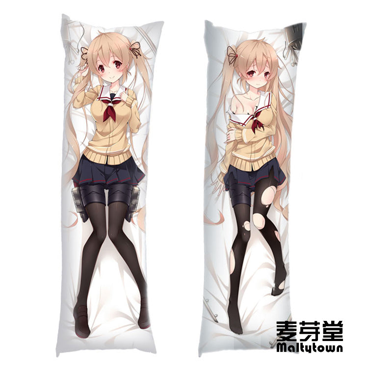 Kantai Collection Murasame Dakimakura Pillow Cover sexy pose barefeet YC0486 YC0487