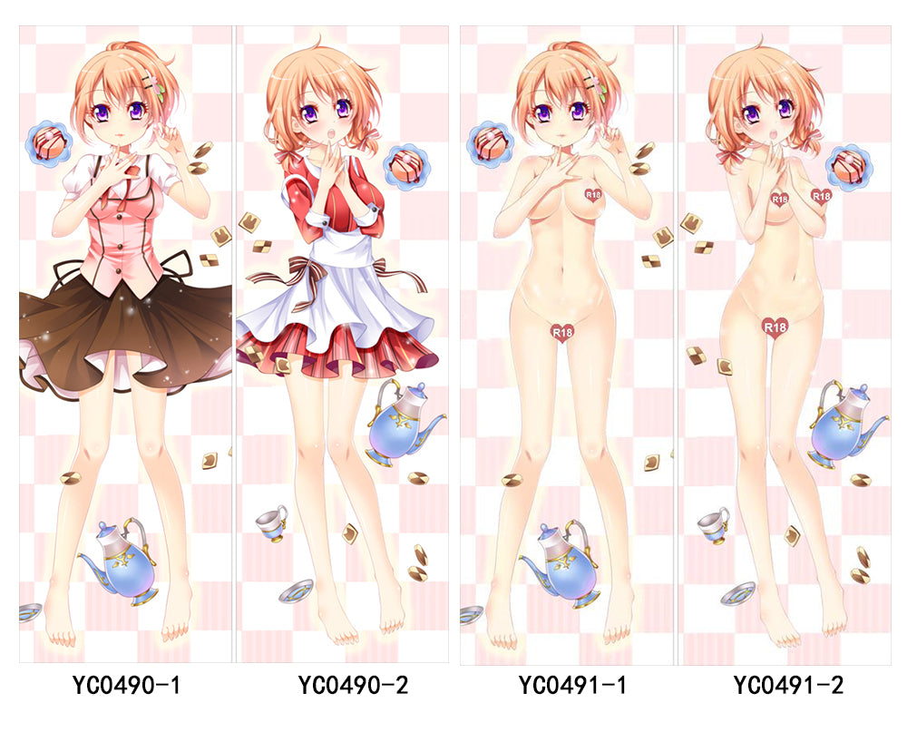 Hoto Kokoa Is the order a rabbit Anime Digital Printing Wall Scroll