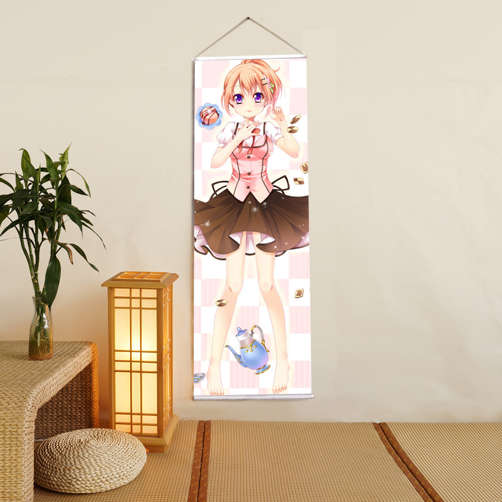 Hoto Kokoa Is the order a rabbit Anime Digital Printing Wall Scroll