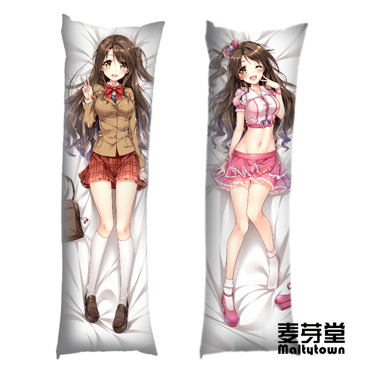 THE IDOLM@STER CINDERELLA GIRLS STARLIGHT STAGE Dakimakura Pillow Cover sexy pose YC0496 YC0497