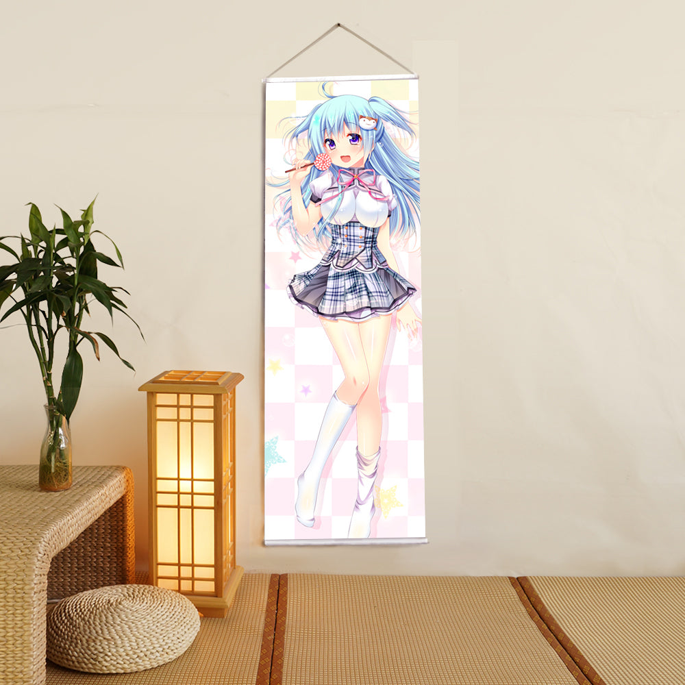 Nakano Mei Anime Digital Printing Wall Scroll