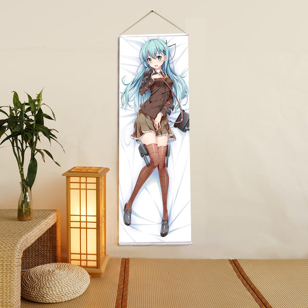 Suzuya Kantai Collection Anime Digital Printing Wall Scroll