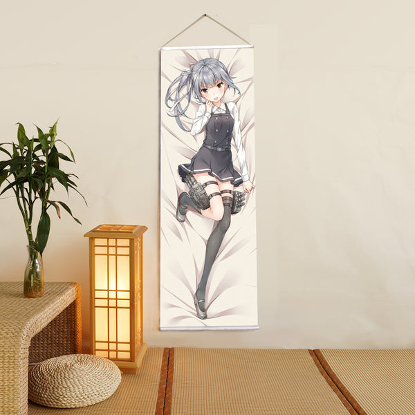 Lane Girls Girls Fleet Anime Digital Printing Wall Scroll