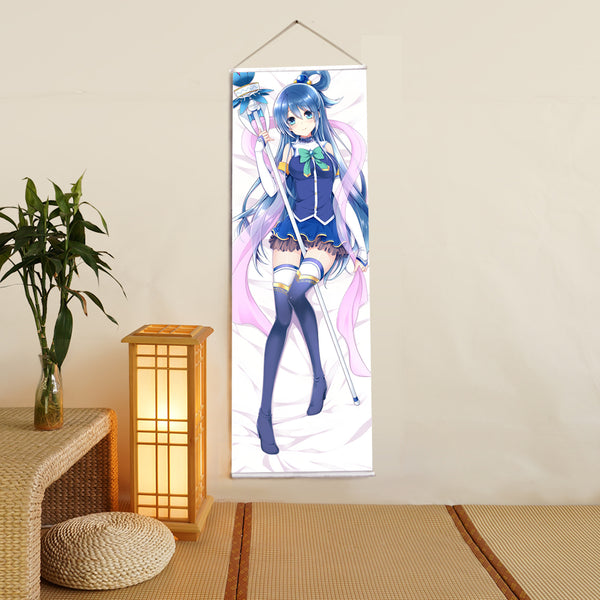 God's Blessing on This Wonderful World Anime Digital Printing Wall Scroll