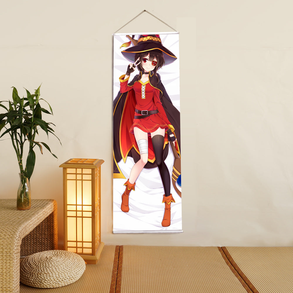 Megumin God's Blessing on This Wonderful World Anime Digital Printing Wall Scroll