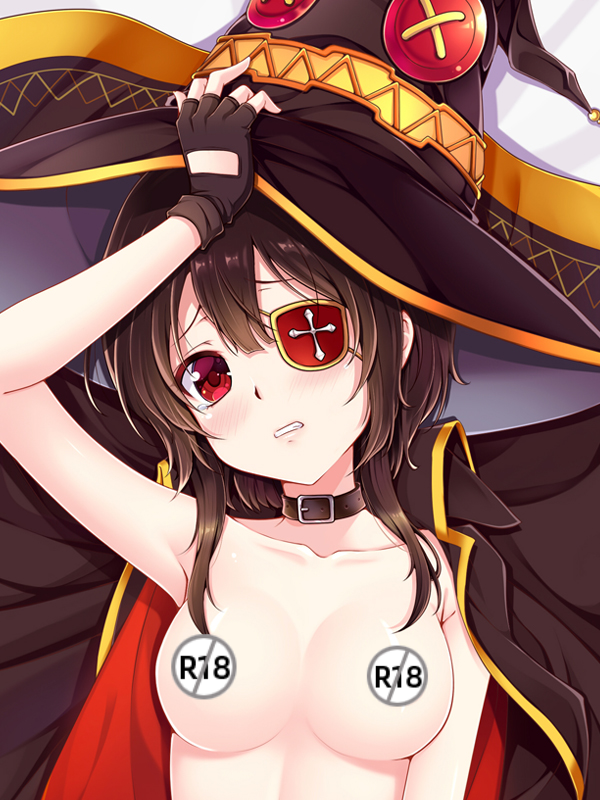 Megumin God's Blessing on This Wonderful World Dakimakura Pillow Cover Sexy pose YC0535 YC0536