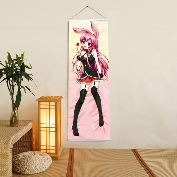 Problem Children Are Coming from Another World Aren't They Anime Digital Printing Wall Scroll