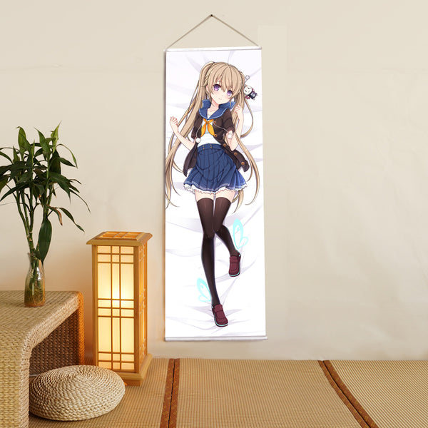 Mashiro Arisaka Four Rhythm Across the Blue Anime Digital Printing Wall Scroll