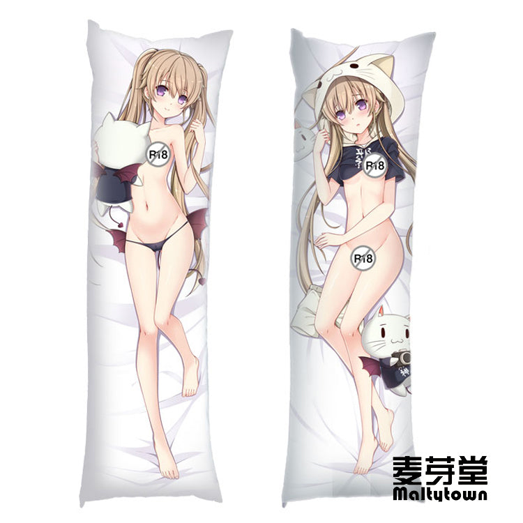 Aokana: Four Rhythm Across the Blue Dakimakura Pillow Cover Sexy pose Mashiro Arisaka YC0545 YC0546