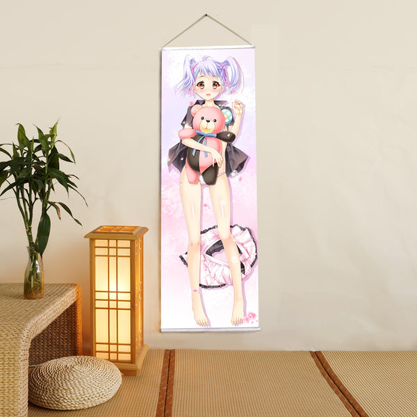 KUMAMAKURA Kurumi Myriad Colors Phantom World Anime Digital Printing Wall Scroll