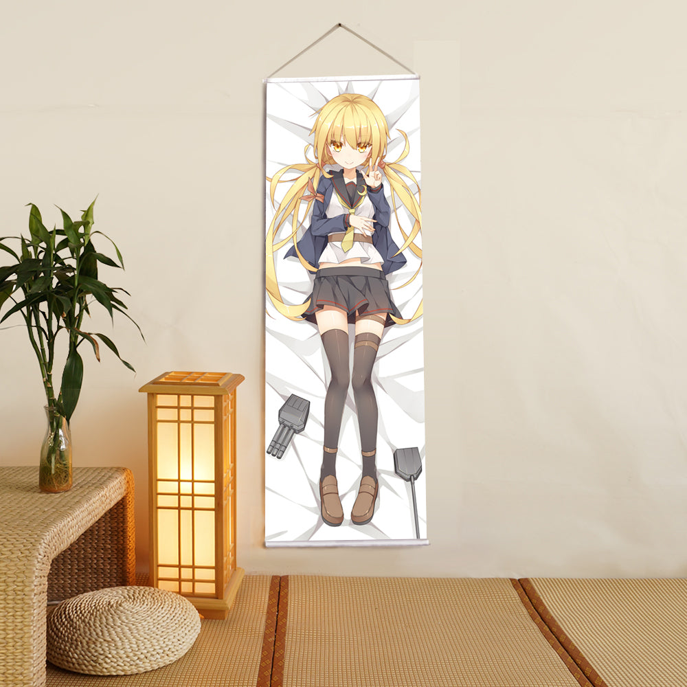 Satsuki Girls Fleet Collection Anime Digital Printing Wall Scroll