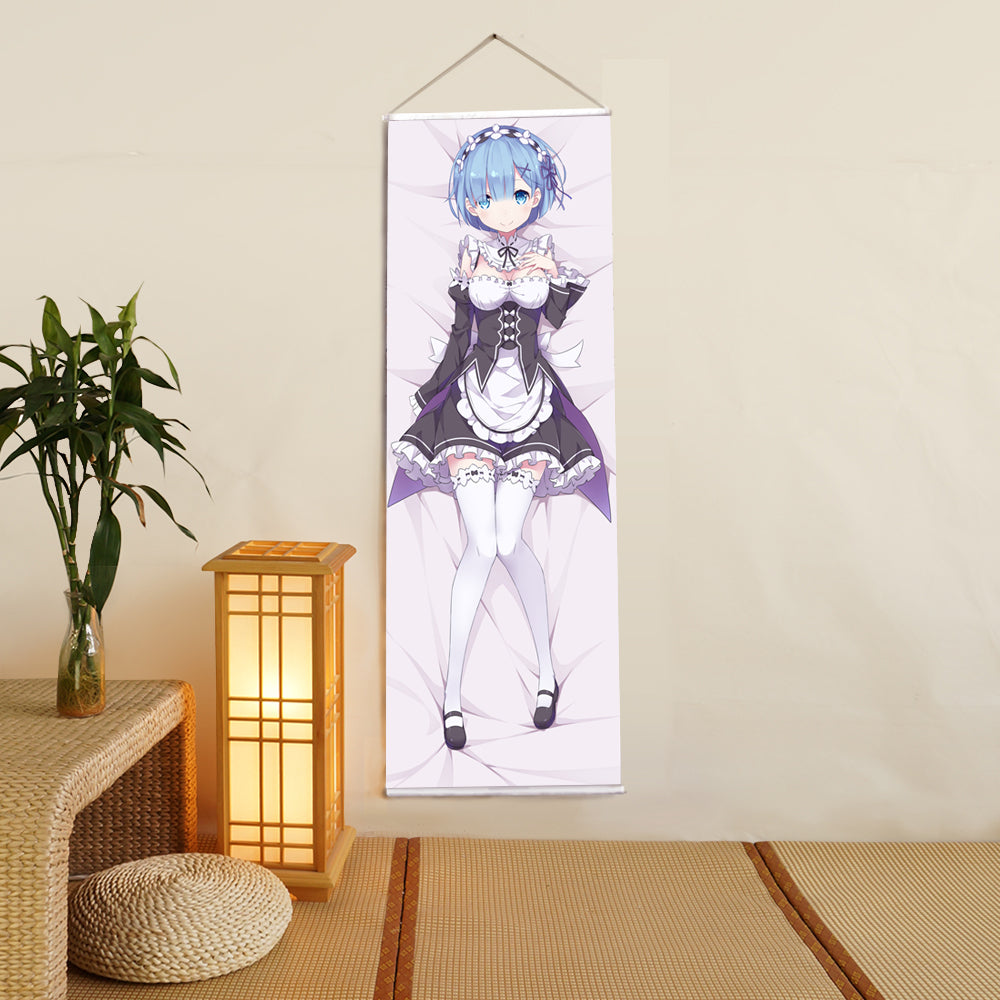 Life in a Different World from Zero Anime Digital Printing Wall Scroll