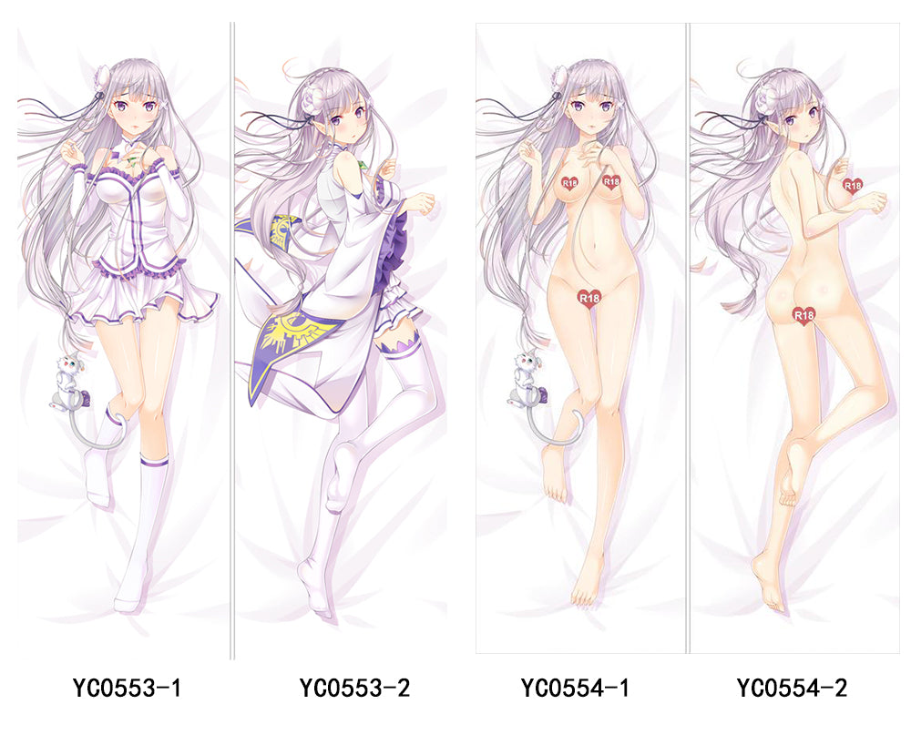 Emilia Life in a Different World from Zero Anime Digital Printing Wall Scroll