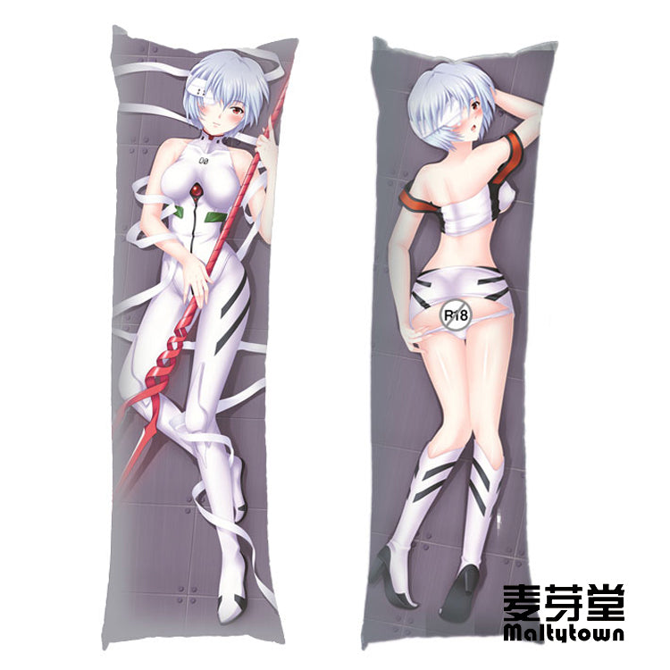 Boku wa Tomodachi ga Sukunai Dakimakura Pillow Cover Ayanami Rei EVA YC055 YC056