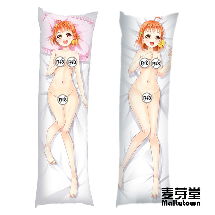 LoveLive! Sunshine Dakimakura Pillow Cover Sexy Girl Chika Takami YC0584 YC0585