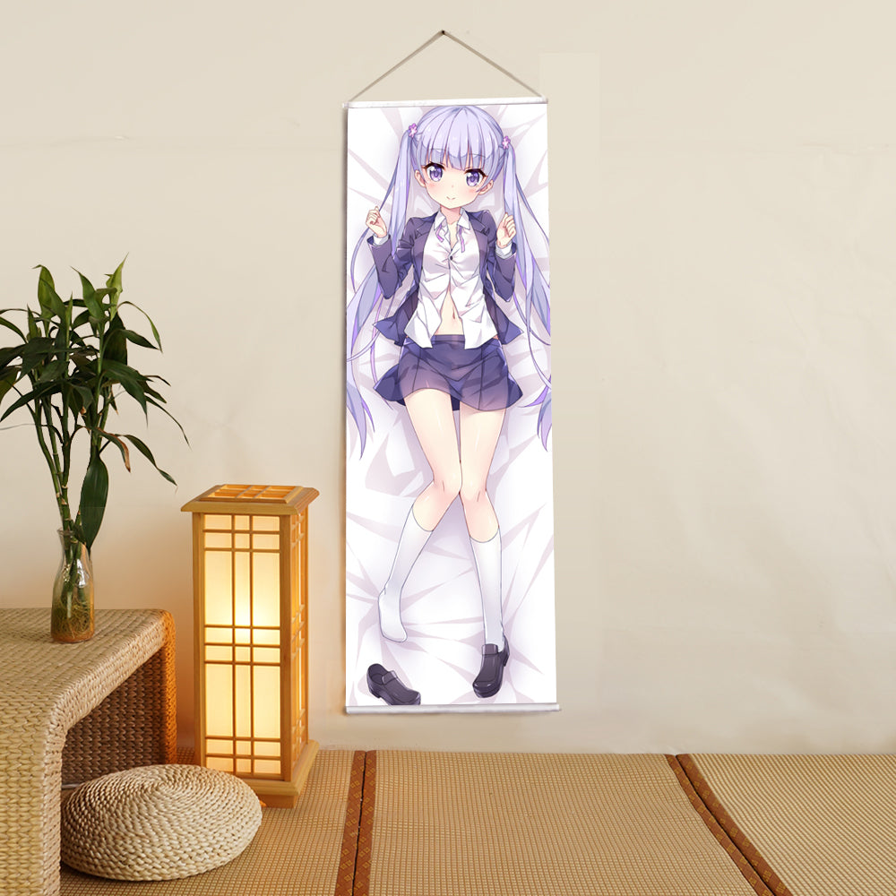 Suzukaze Aoba New Game Anime Digital Printing Wall Scroll