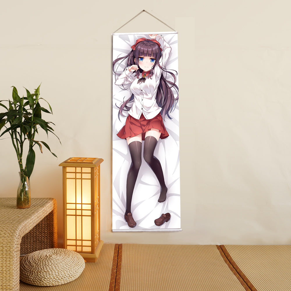 Takimoto Hifumi New Game Anime Digital Printing Wall Scroll