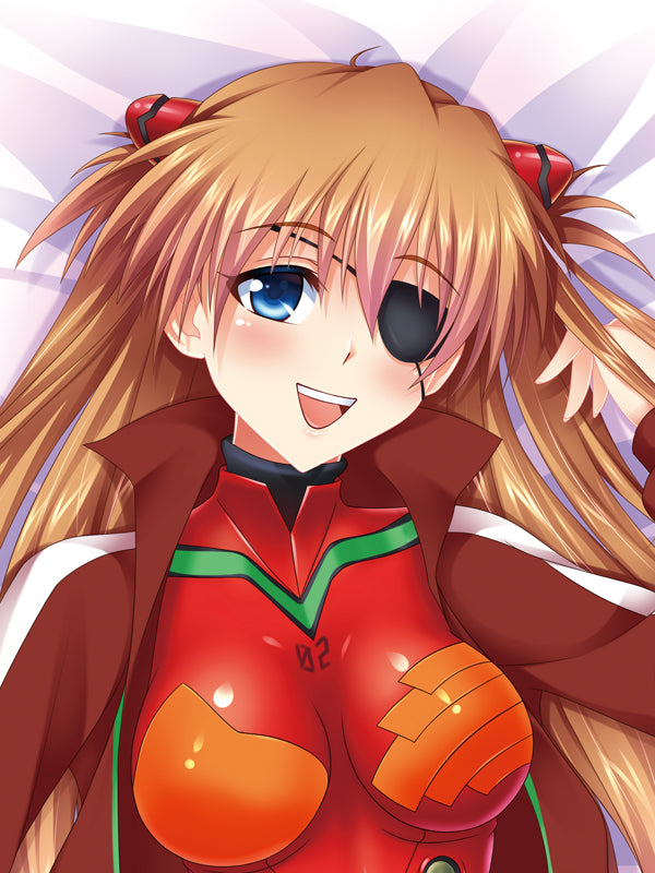 Neon Genesis Evangelion Dakimakura Pillow Cover  Soryu Asuka Langley Eva YC059 YC060