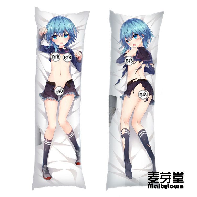 Minazuki Dakimakura Body Pillow Cover Azur Lane Small Breasts YC0600 YC0601