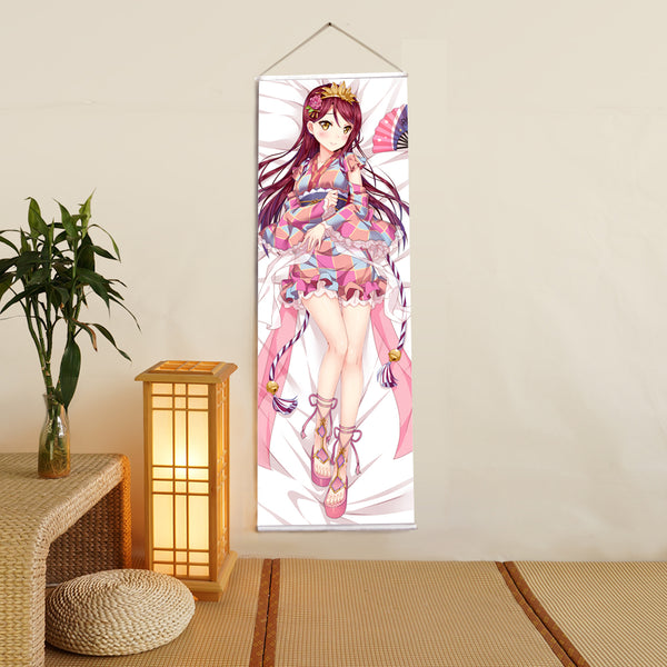 SAKURAUCHI RIKO Love Live Sunshine Anime Digital Printing Wall Scroll