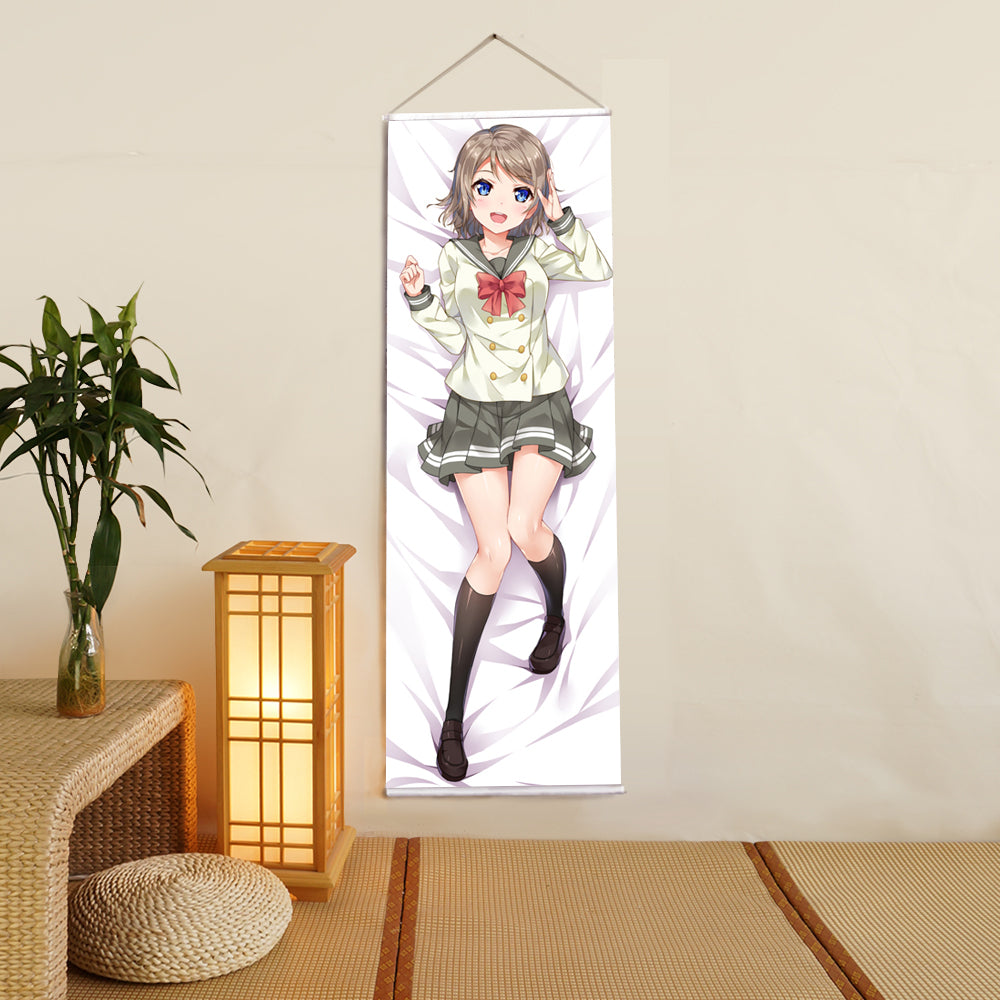 WATANABE YOU Love Live Sunshine Anime Digital Printing Wall Scroll