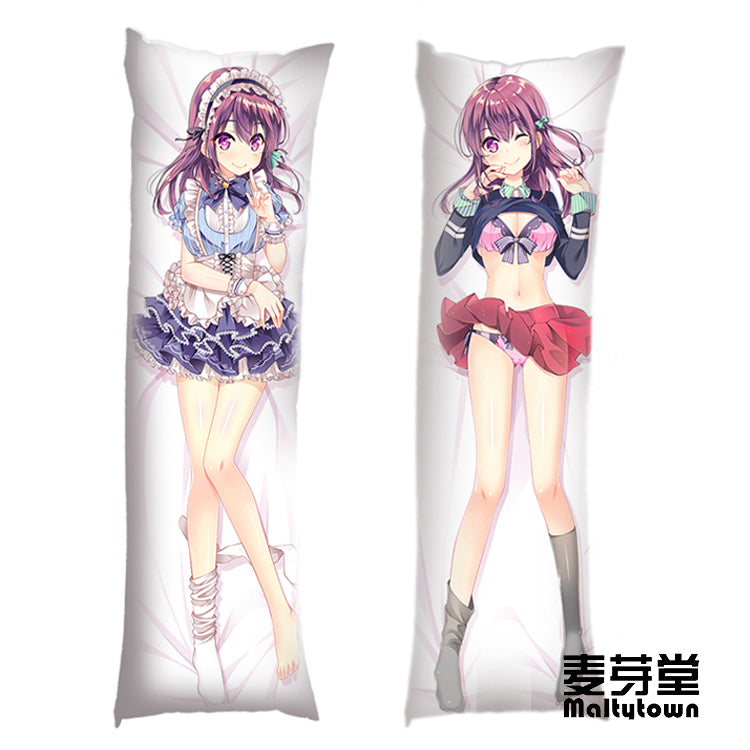 Gi(a)rlish Number Chitose Karasuma Dakimakura Pillow Cover large breasts YC0618 YC0619