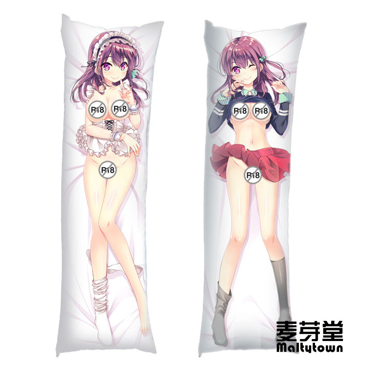 Gi(a)rlish Number Chitose Karasuma Dakimakura Pillow Cover large breasts YC0618 YC0619