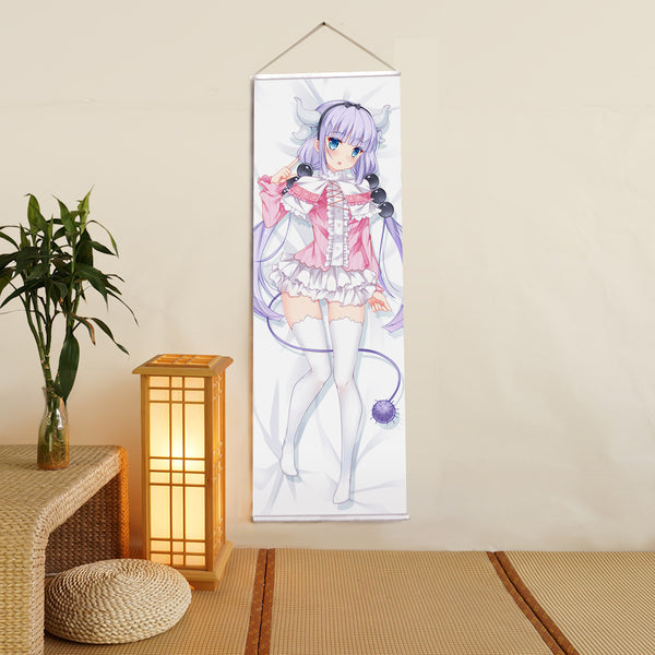 Miss Kobayashi's Dragon Maid Anime Digital Printing Wall Scroll