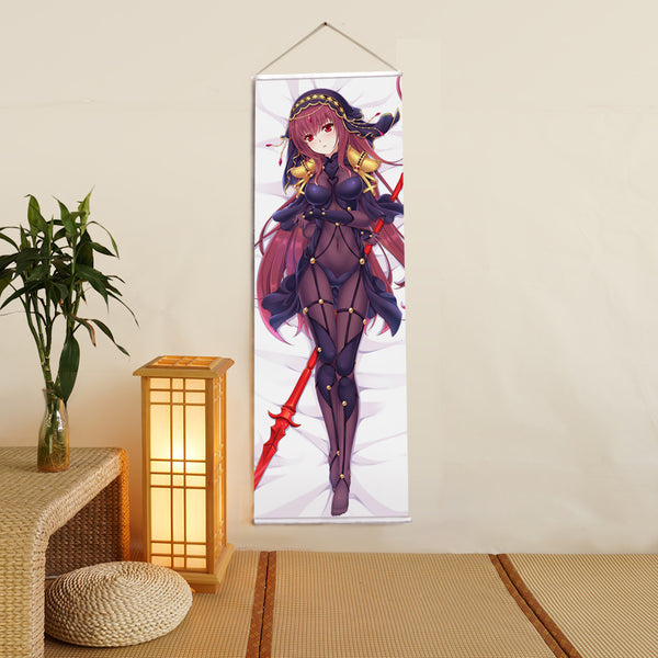 Scáthach Fate/Grand Order Anime Digital Printing Wall Scroll