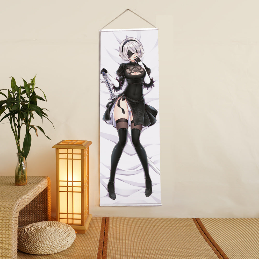 Automata Anime Digital Printing Wall Scroll