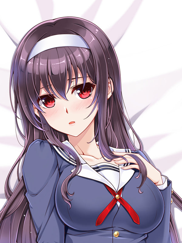 Saekano How to Raise a Boring Girlfriend Dakimakura Pillow Cover Kasumigaoka Utaha YC0653 YC0654