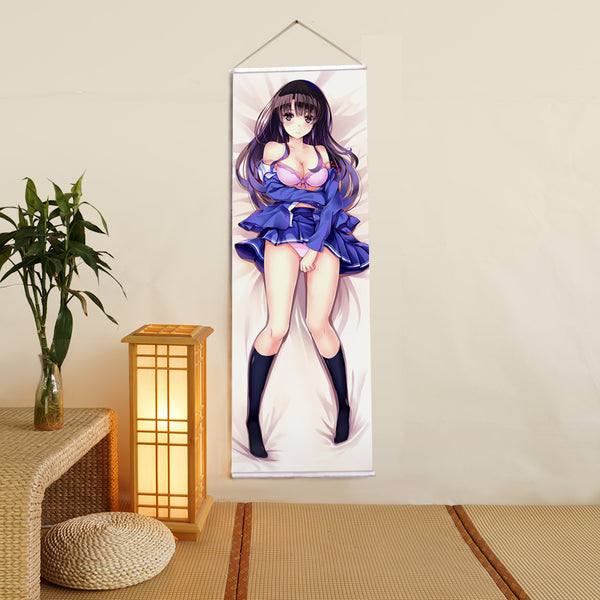 Kazue Kato How to Raise a Boring Girlfriend Volume Anime Digital Printing Wall Scroll