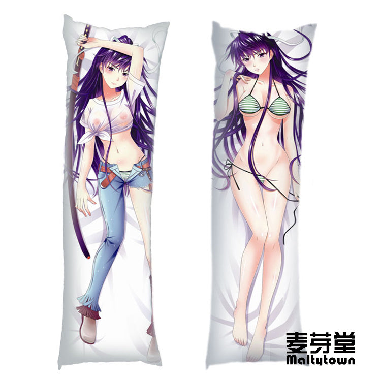 Completely naked Sexy Kanzaki Kaori A Certain Magical Index Dakimakura Pillow Cover YC066 YC067