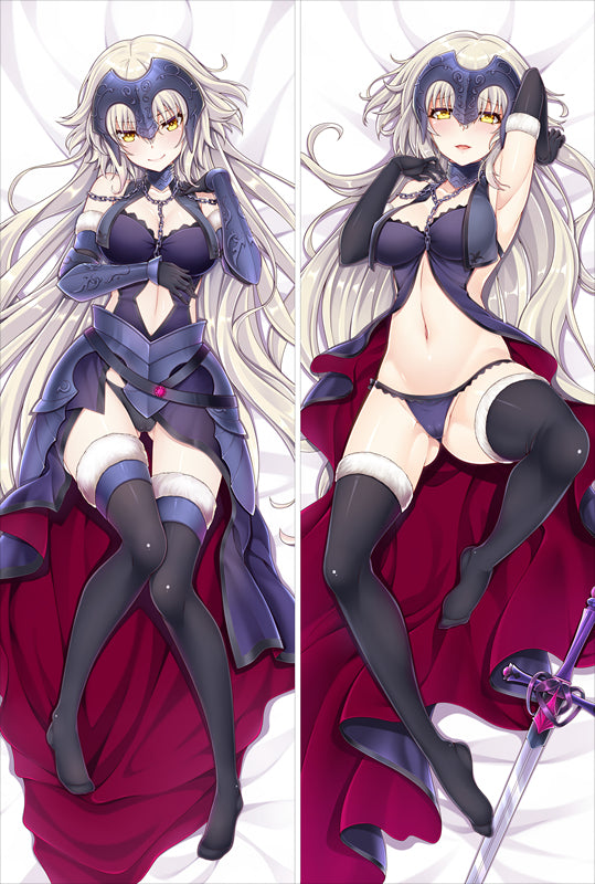 Fate/Grand Order Dakimakura Pillow Cover Joan of Arc sexy pose YC0678 YC0679