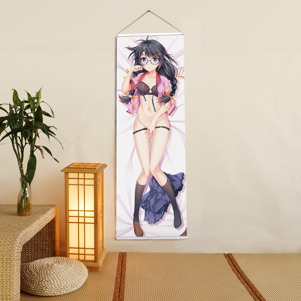 Owarimonogatari Anime Digital Printing Wall Scroll