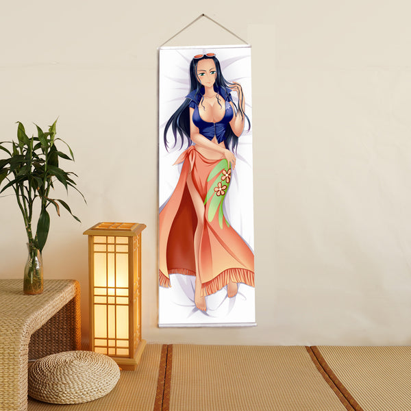 One Piece Robin Anime Digital Printing Wall Scroll