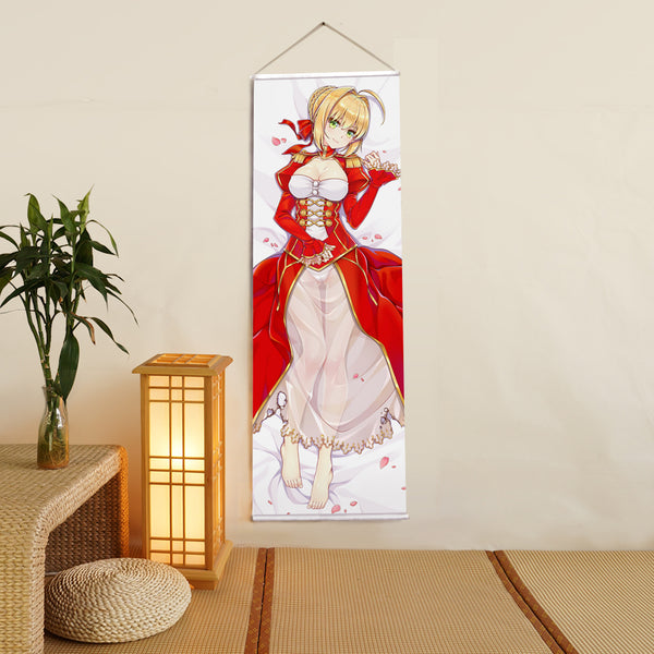 Nero Claudius Fate Grand Order Anime Digital Printing Wall Scroll