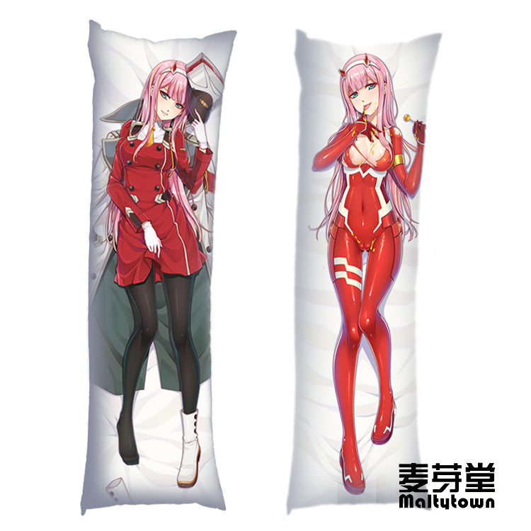 DARLING in the FRANXX Dakimakura Pillow Cover ZERO TWO Sexy YC0732 YC0733