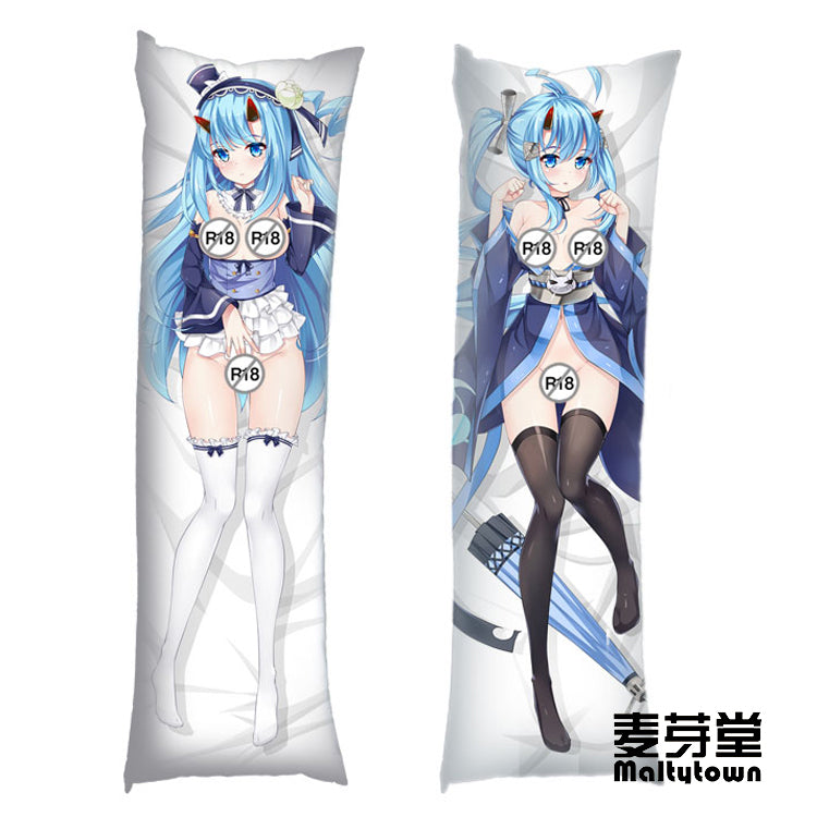 Azur Lane Dakimakura Pillow Cover Inazuma Black stockings Cute YC0739 YC0740