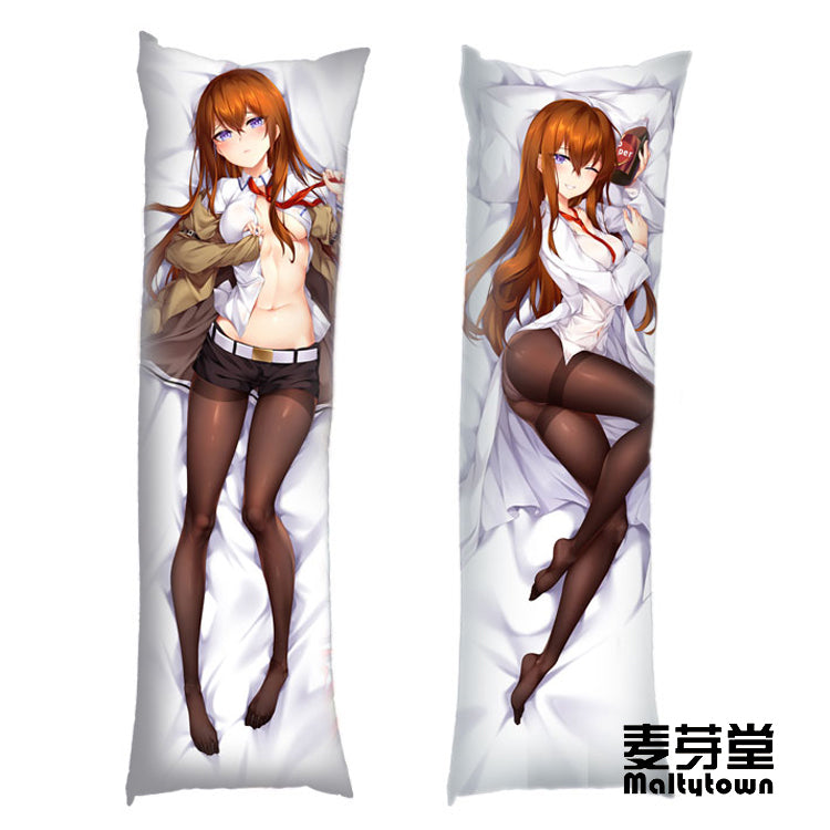 Steins Gate Dakimakura Pillow Cover sexy pose Makise Kurisu YC0747 YC0748 YC0749 YC0750