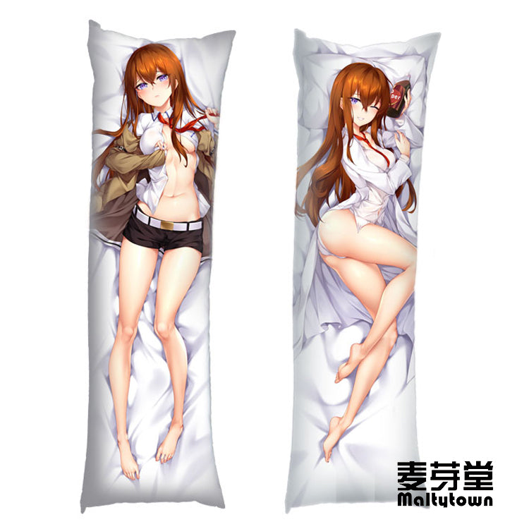 Steins Gate Dakimakura Pillow Cover sexy pose Makise Kurisu YC0747 YC0748 YC0749 YC0750