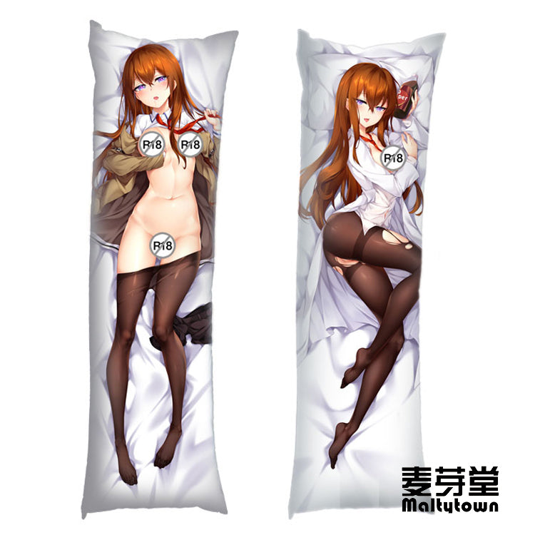 Steins Gate Dakimakura Pillow Cover sexy pose Makise Kurisu YC0747 YC0748 YC0749 YC0750