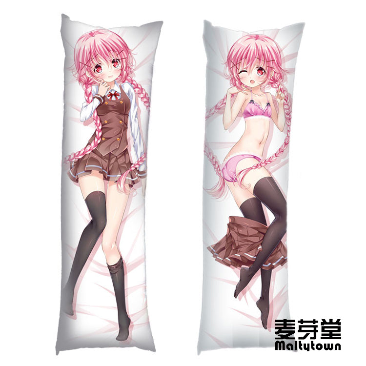 Comic Girls Dakimakura Pillow Cover Kaoruko Micromastia YC0751 YC0752