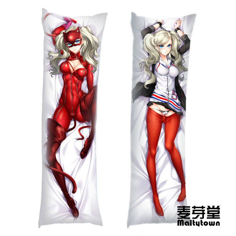 Persona 5 Dakimakura Pillow Cover large breasts Anne Takamaki YC0753 YC0754