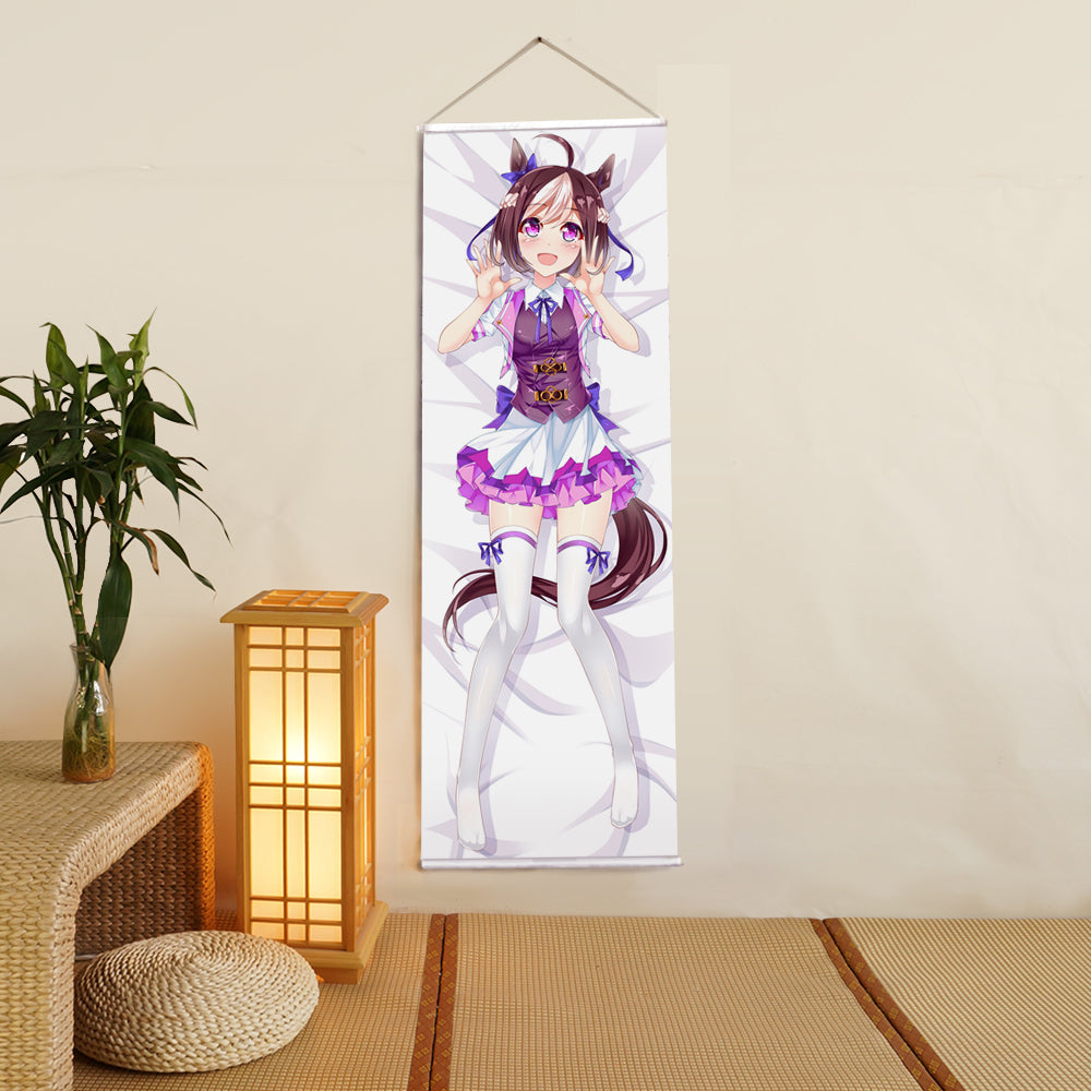 Uma Musume Special Week Anime Digital Printing Wall Scroll