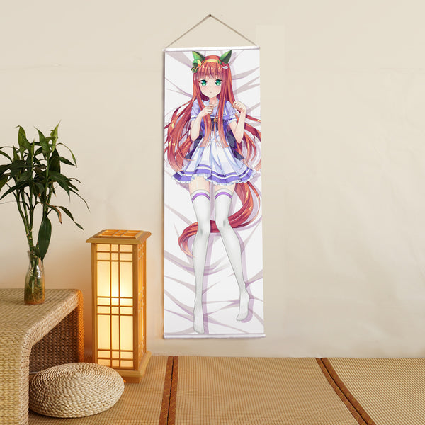 Silence Suzuka Uma Musume Pretty Derby Anime Digital Printing Wall Scroll