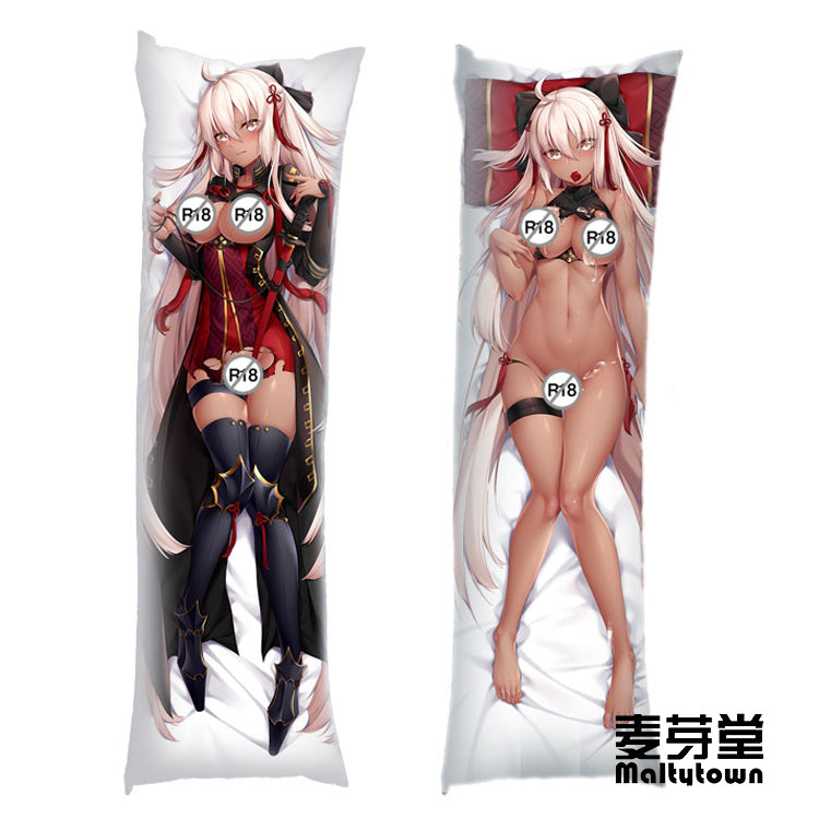 Fate/GrandOrder BB Dakimakura Pillow Cover Okita Souji YC0774 YC0775