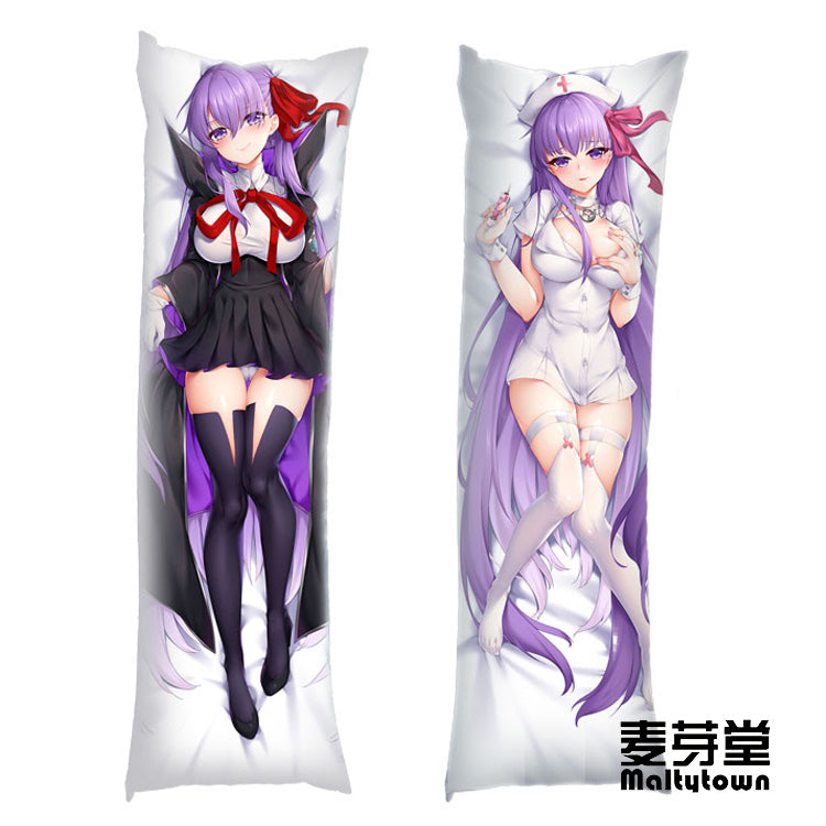 Fate/GrandOrder BB Dakimakura Pillow Cover large breasts nurse YC0776 YC0777